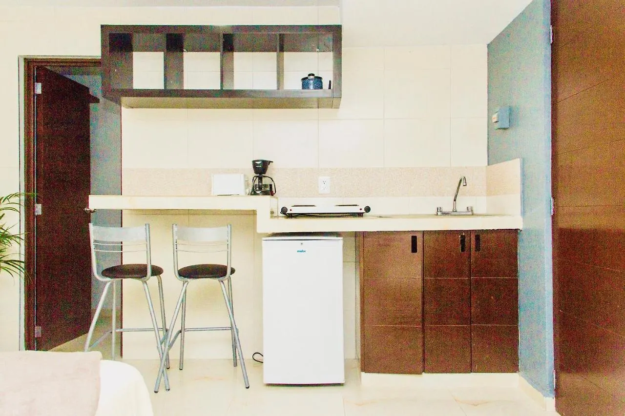 Guest house Superior Studio 20 Aquamarina Suites Playa del Carmen